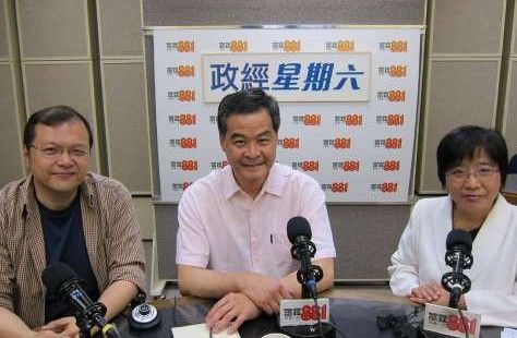 梁振英呼吁立法会议员急市民所急。图片来源:香港大公报 梁振英呼吁立法会议员急市民所急。图片来源:香港大公报